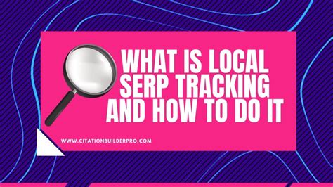 local serp tracking